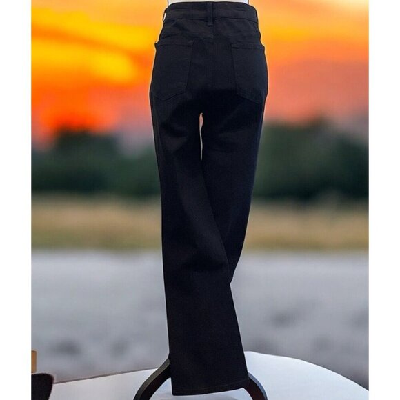 No Boundaries Womens Bootcut Jeans Junior Size 15 Black - Picture 15 of 16